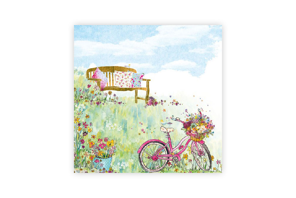 Spring Flowers Bicycle Napkins