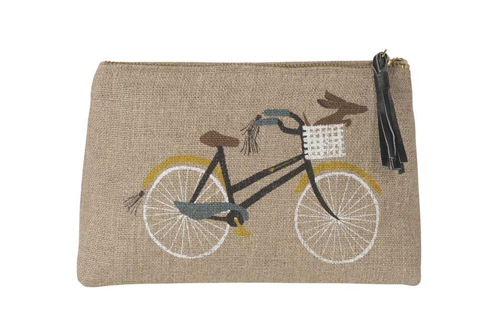 Danica Bicicletta Small Cosmetic Bag