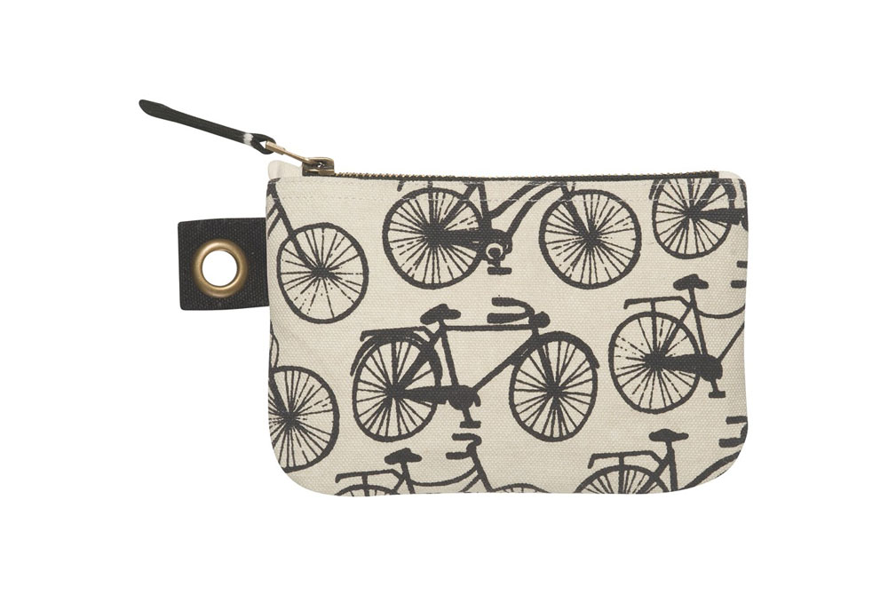 Danica Bicicletta Small Zipper Pouch