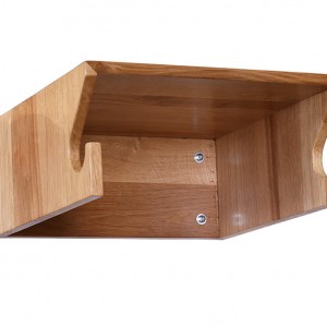 Wooden Bicycle Wall Rack – #1