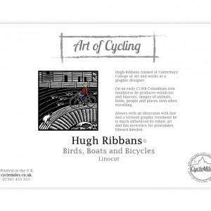 Birds, Boats and Bicycles Greeting Card by Hugh Ribbans