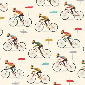 Le Bicycle Wrapping Paper