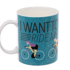 I want to Ride my Bicycle Mug