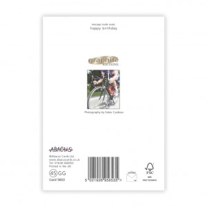 Racing Bicycle Greeting Card