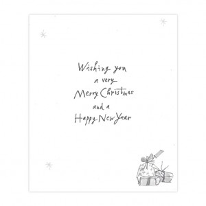 For Both of You Bicycle Christmas Card
