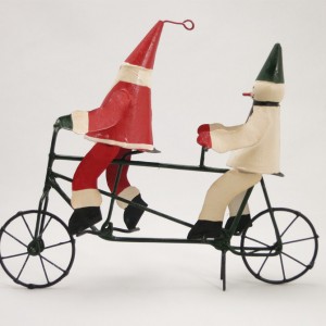 Tandem Christmas Decoration – Santa and Snowman