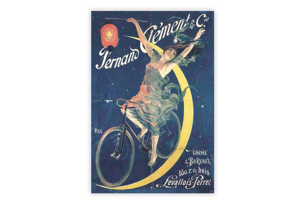 Fernand Clement Bicycle Postcard