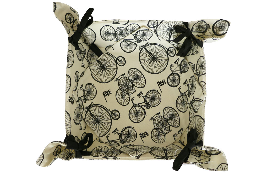 Belle Textiles Le Tour Bicycle Bread Basket