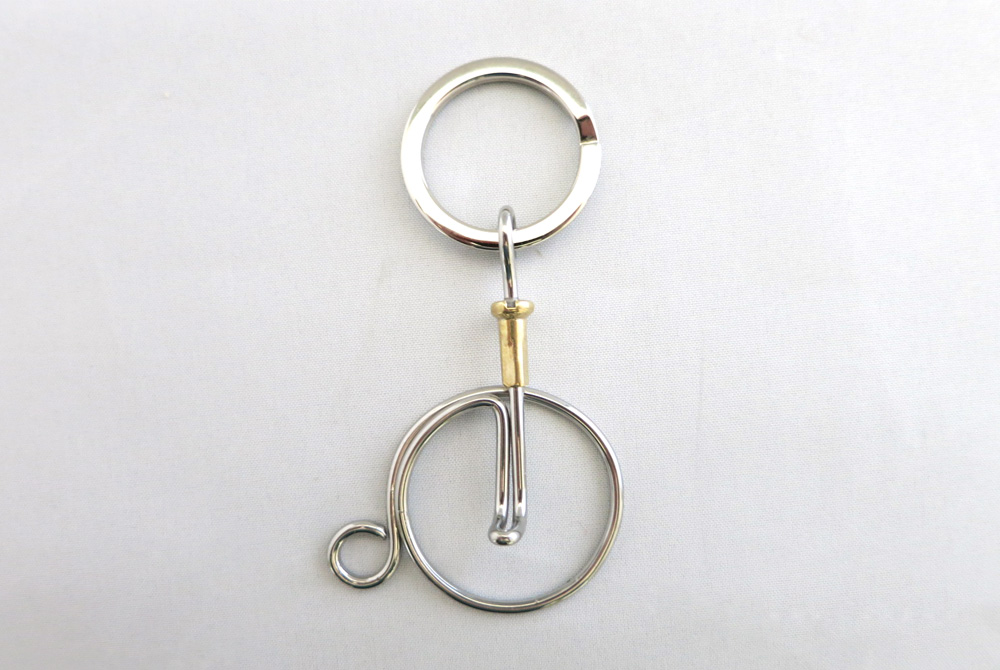 Respoke Bicycle Jewellery – Penny Farthing Keyring