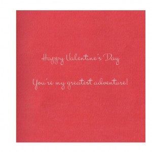 You & Me Tandem Valentine’s Day Card