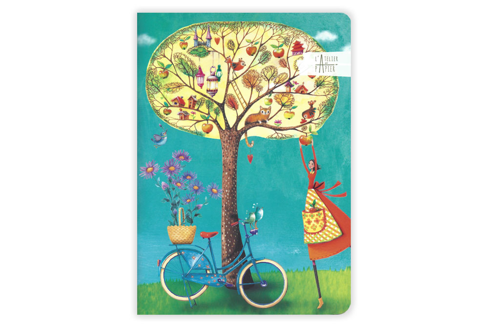 Tree of Life Bicycle Notebook