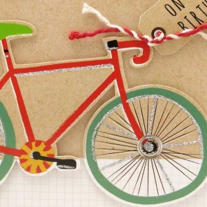 Have Fun Racing Bicycle Birthday Card