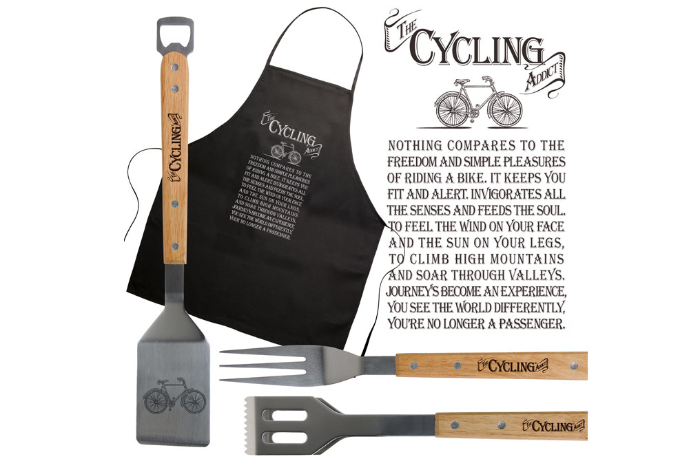 The Cycling Addict Bicycle BBQ Tool Set