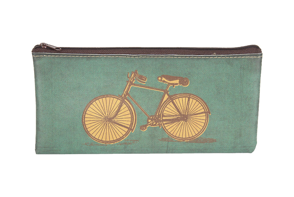 Vintage Bicycle Pencil Case