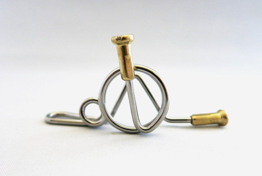 Respoke Bicycle Jewellery – Penny Farthing Tie Clip