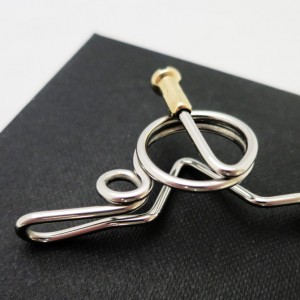 Respoke Bicycle Jewellery – Penny Farthing Tie Clip