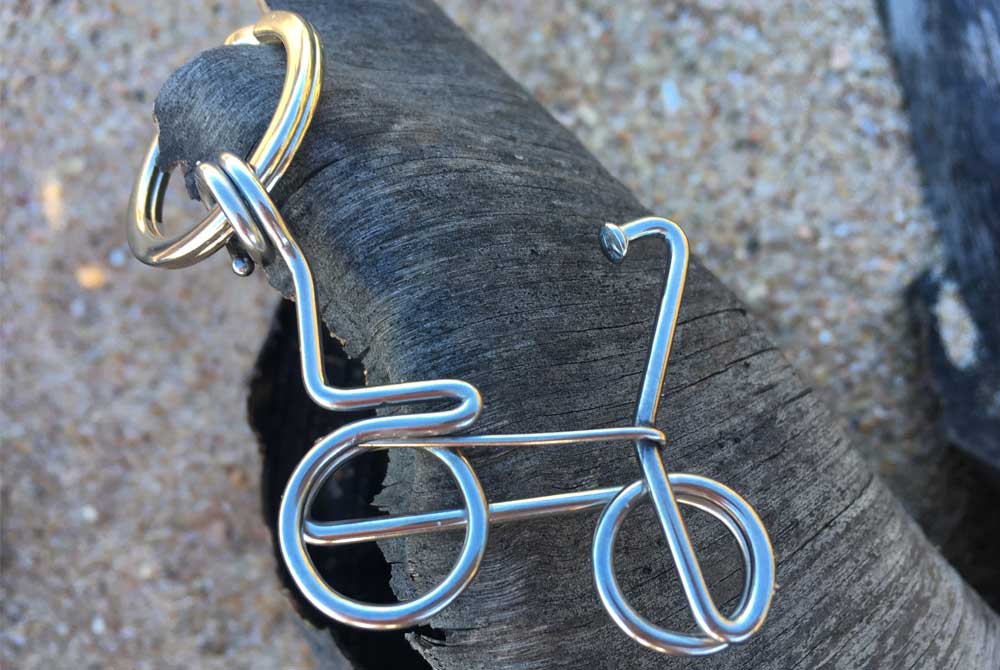 Respoke Bicycle Jewellery – Chopper Keyring