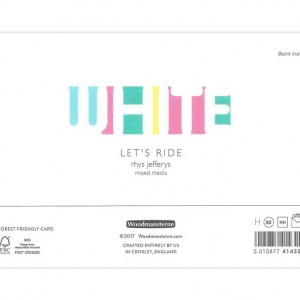 Let’s Ride Bicycle Greeting Card