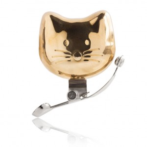Cat Brass Bicycle Bell
