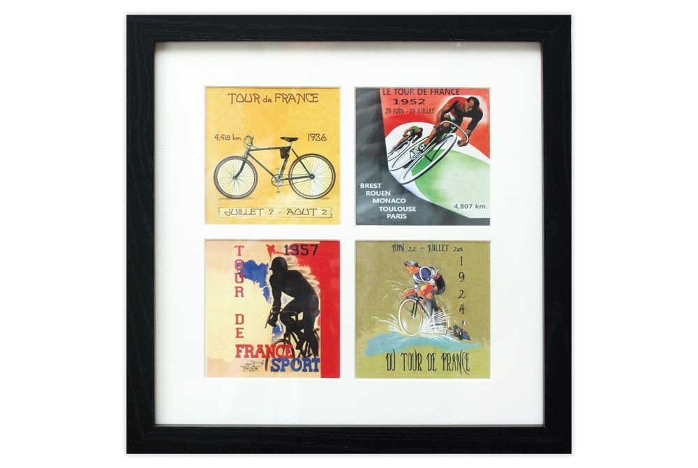 Framed Vintage Tour de France Print