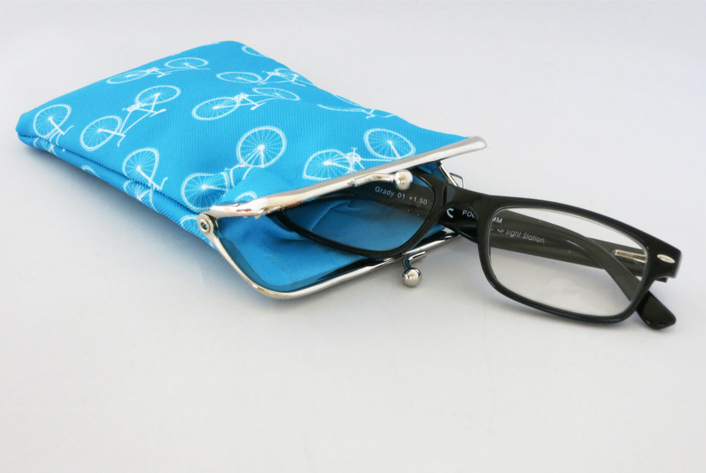 I love to ride my bicycle Glasses Case