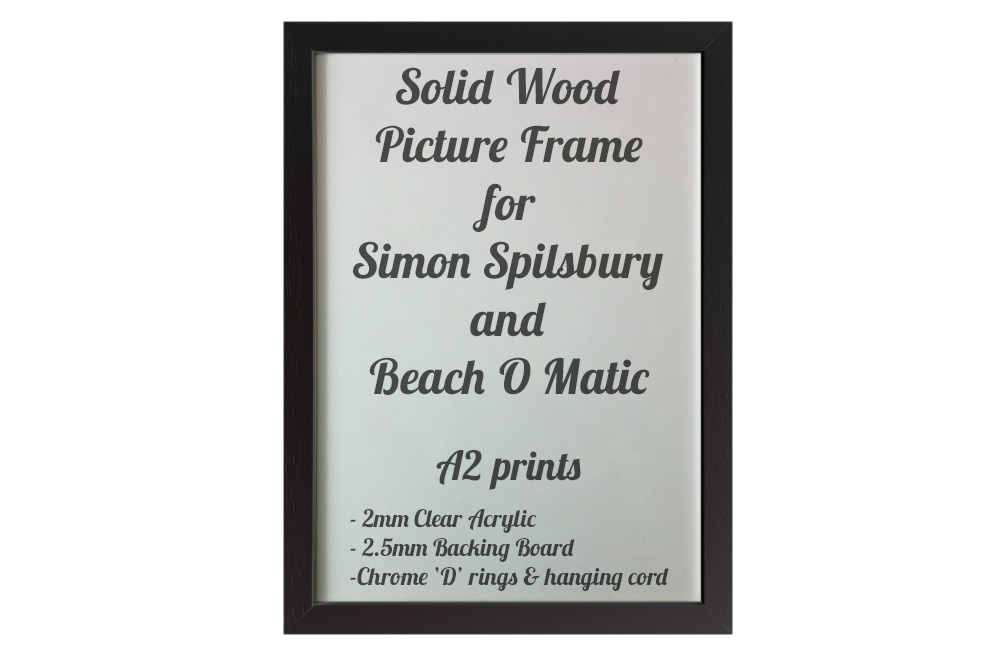 Black Picture Frame for A2 prints