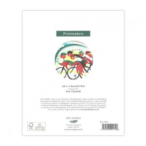 Beautiful Ride Bicycle Greeting Card by Paul Cleden