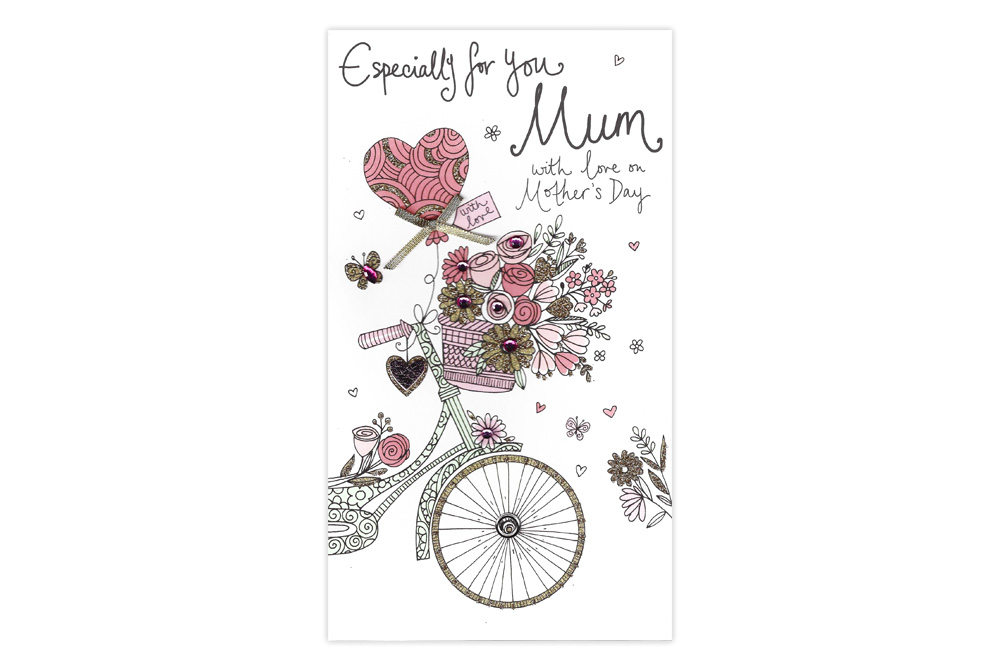 Especially for you Bicycle Mother’s Day Card