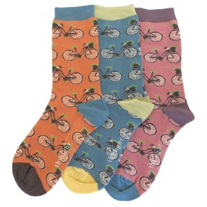 Women’s Bicycles in a Box Socks Gift Box