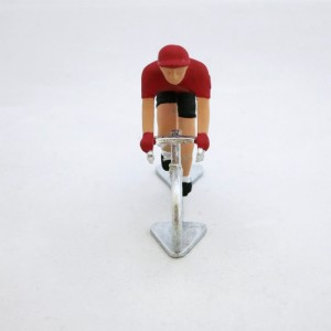 Fonderie Roger Vintage Model Racing Cyclist – Vuelta – Maillot Rouge