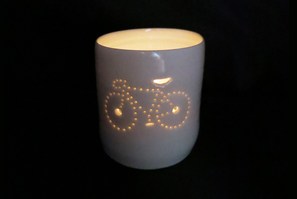 Luna Mini Racing Bicycle Tealight