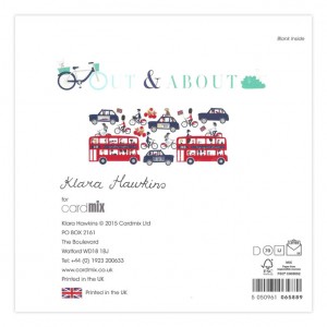 Cycling in London Greeting Card
