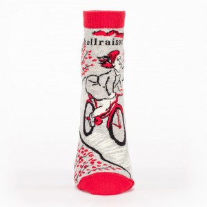 Blue Q Hellraiser Bicycle Ankle Socks