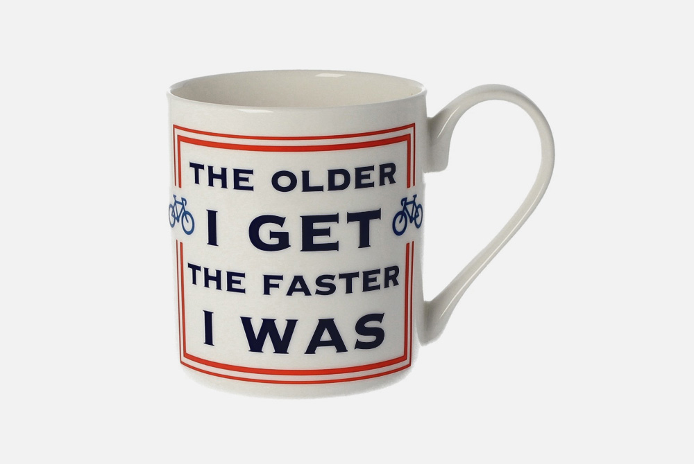 Faster I Was Bicycle Mug