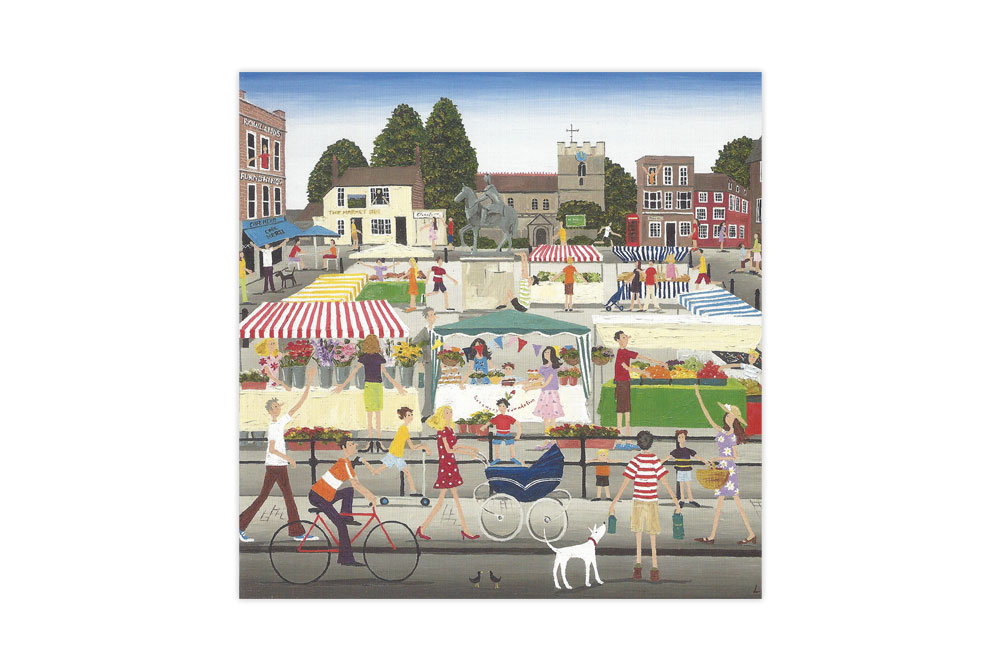 Petersfield Bicycle Greeting Card