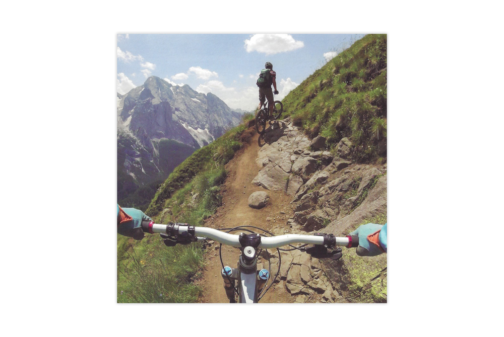 Mountain Bike Birthday Card