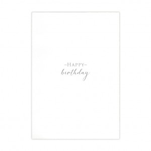 Posies and Petals Bicycle Birthday Card