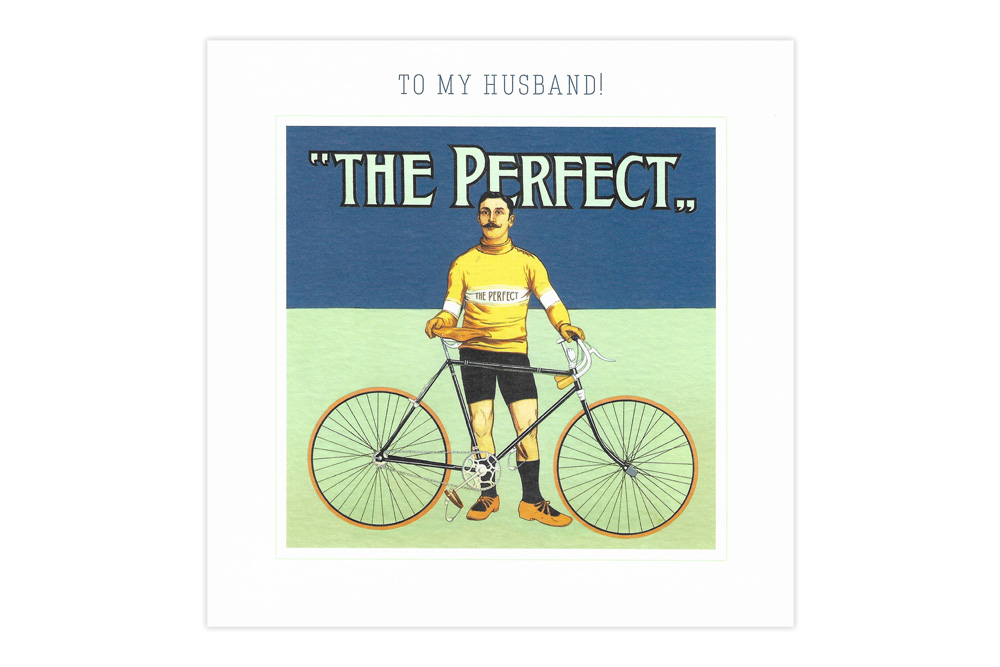 My Perfect Husband Bicycle Greeting Card