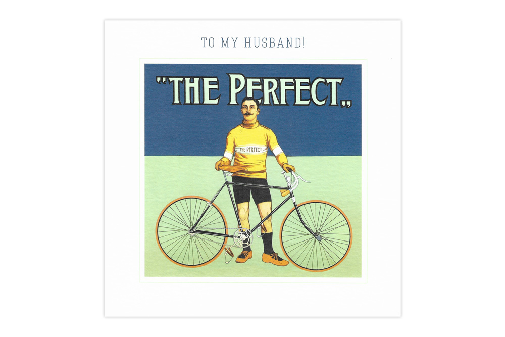 My Perfect Husband Bicycle Greeting Card