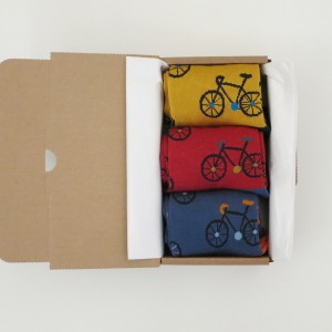 Men's Racing Bicycles in a Box Socks Gift Box