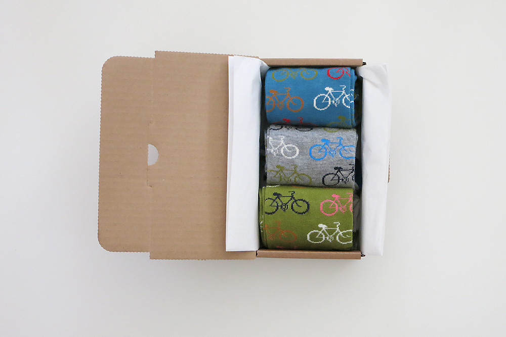 Men’s Bicycles in a Box Socks Gift Box