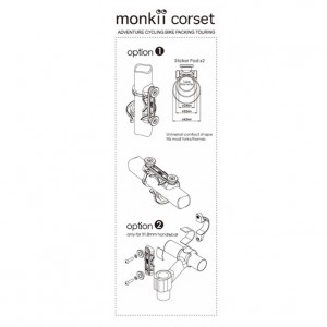 monkii Clip II (monkii corset) – For monkii Cage or monkii Frame Bag