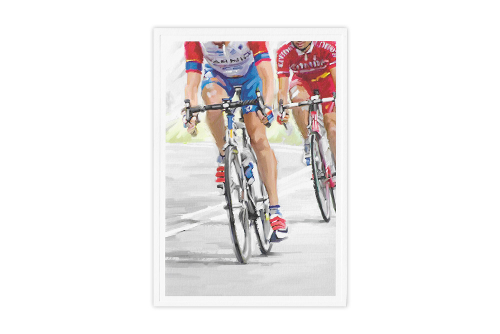 Cycle Racing Birthday Card