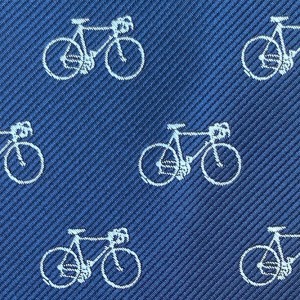 Racing Bicycle Club Tie – Silver