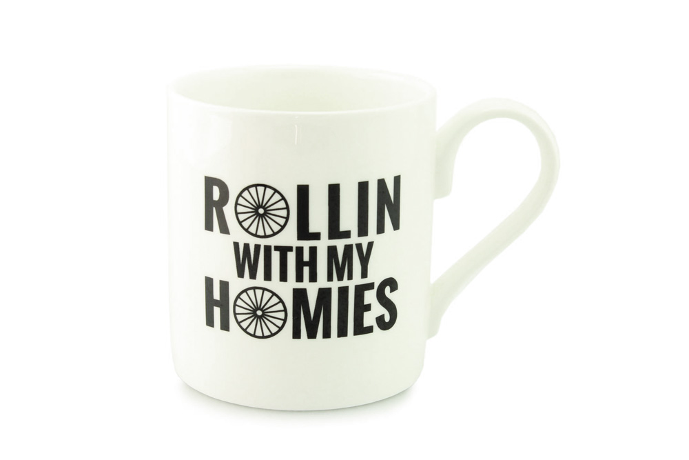 Rollin with my Homies Bicycle Mug