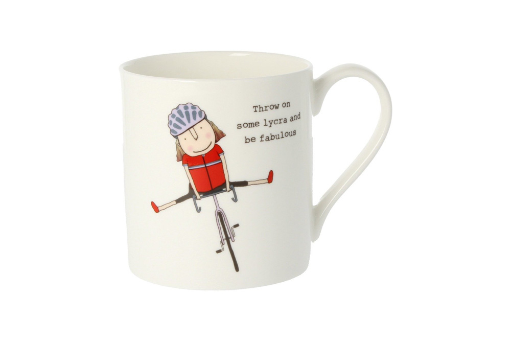 Throw on Some Lycra and be Fabulous Bicycle Mug