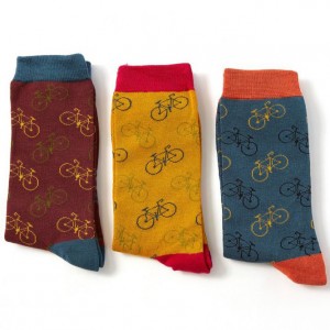 Men’s Racing Bicycle Socks in a Box – 3 pairs