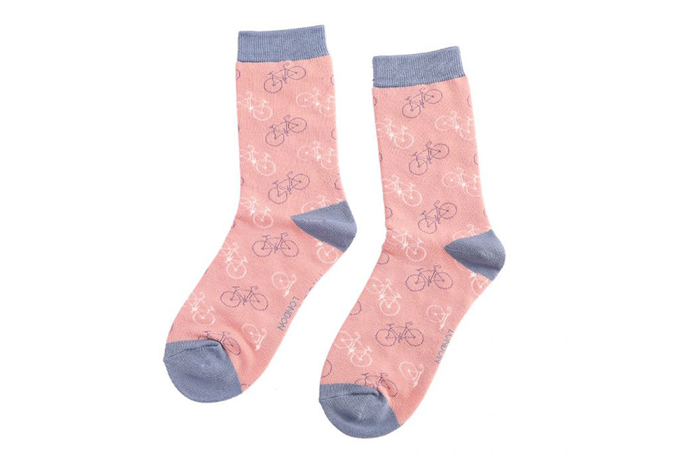 Women’s Multi Racing Bicycle Socks – Pink