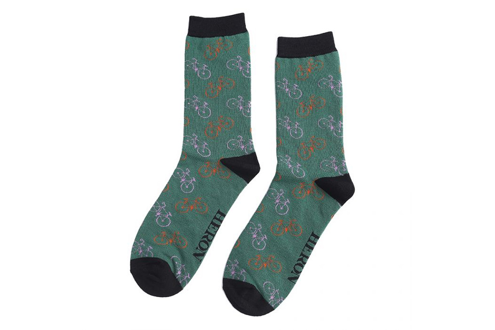 Men’s Multi Racing Bicycle Socks – Green