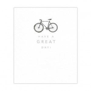 Grandson Bicycle Birthday Card